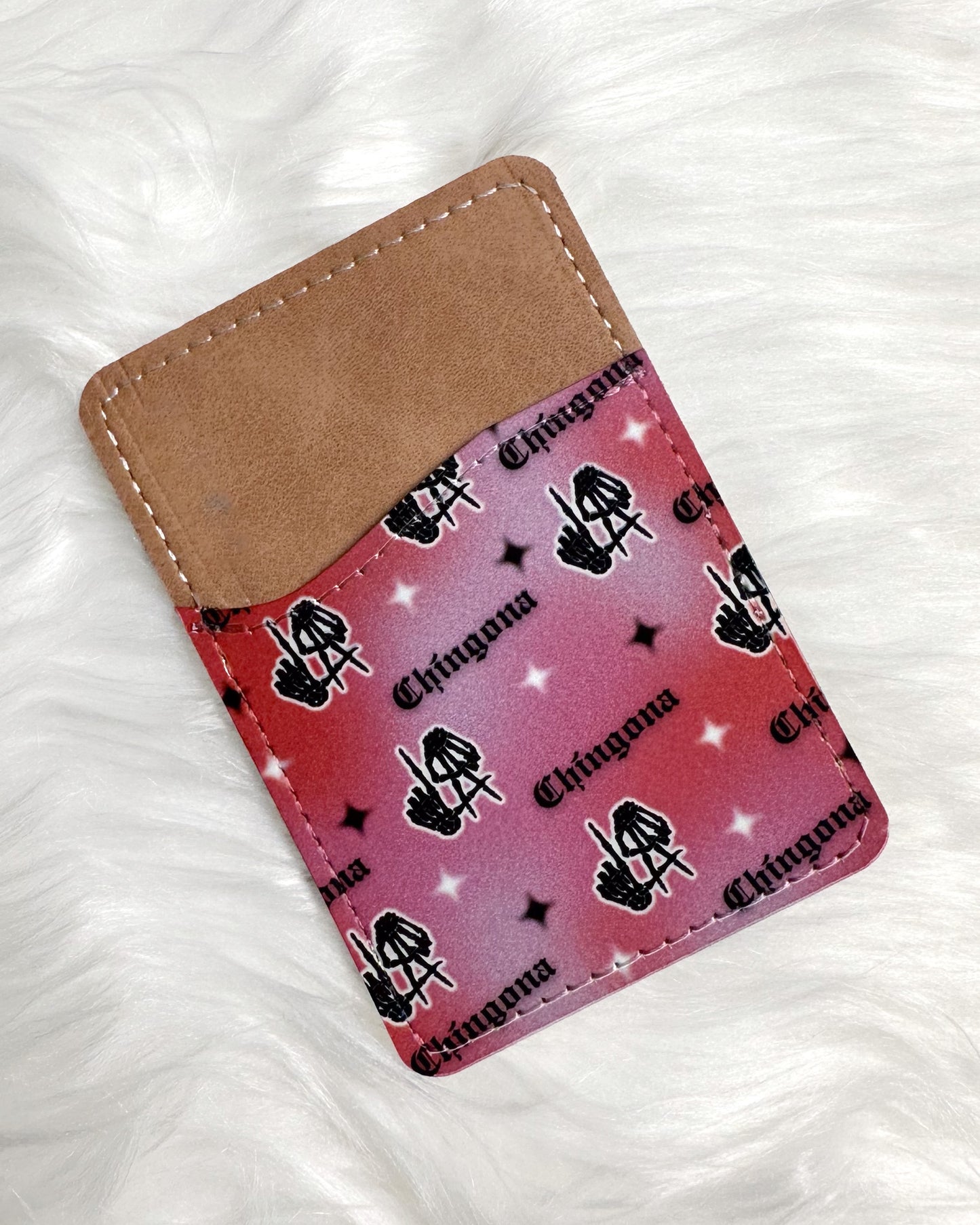 Stylish & Secure Adhesive Phone Wallets - Multiple Designs Available!
