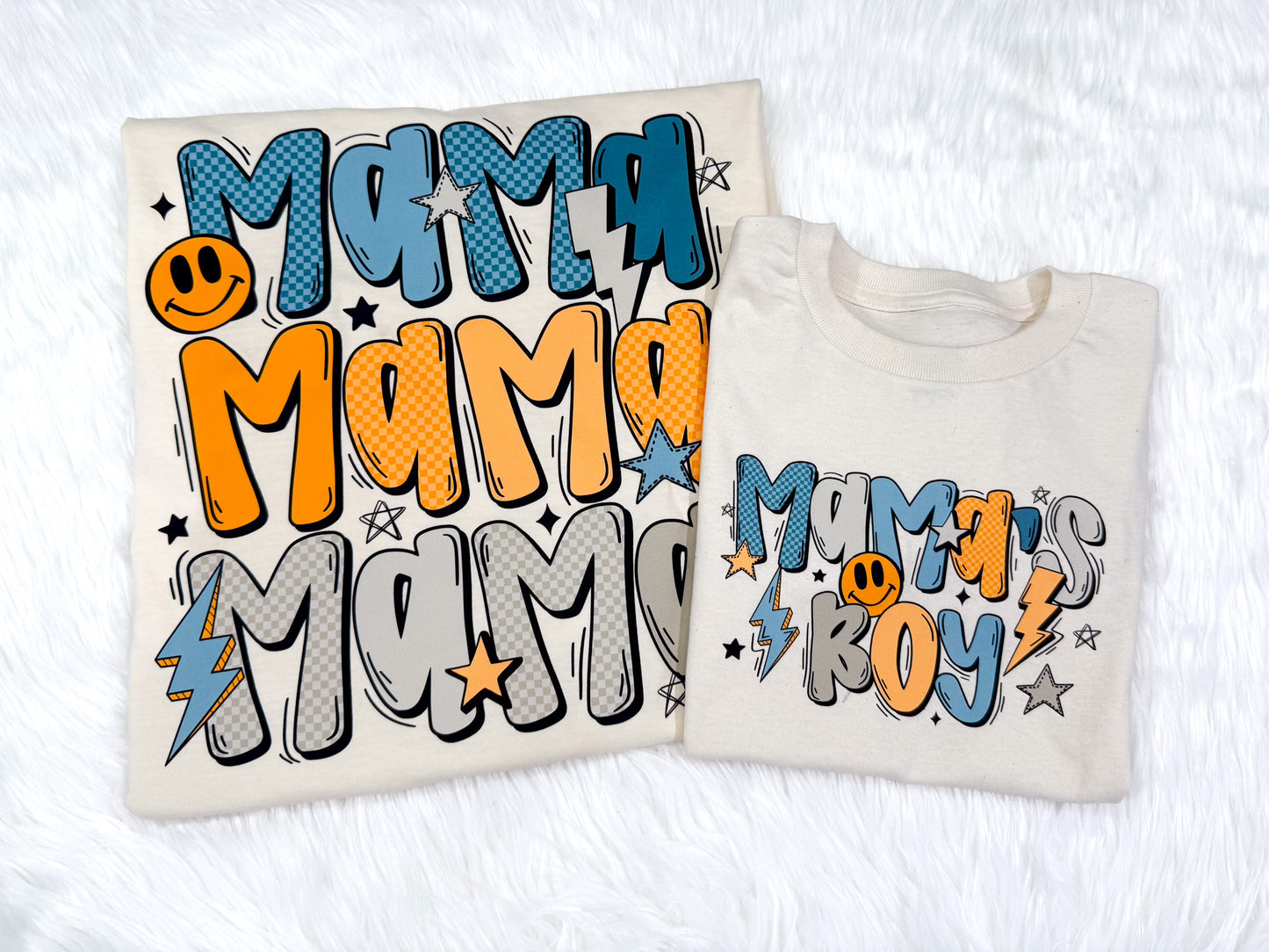 Our Mini & Me – Electric Vibes Mini T-Shirt