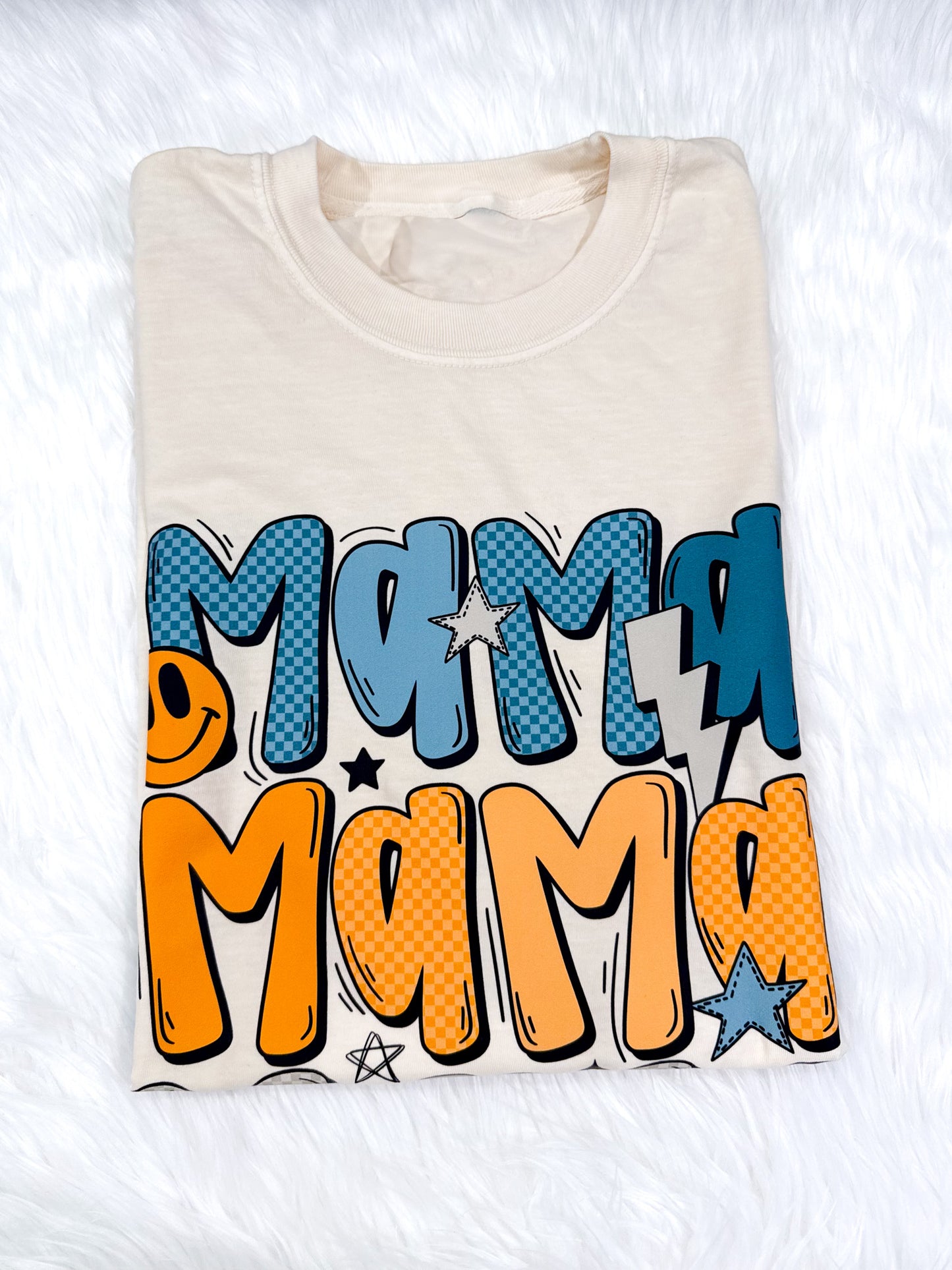 Our Mini & Me – Electric Vibes Mama T-Shirt