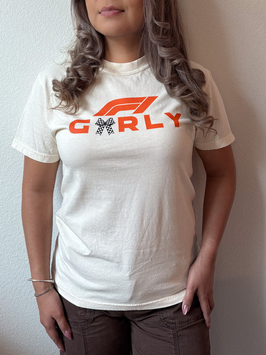 Girly Racer Graphic T-Shirt