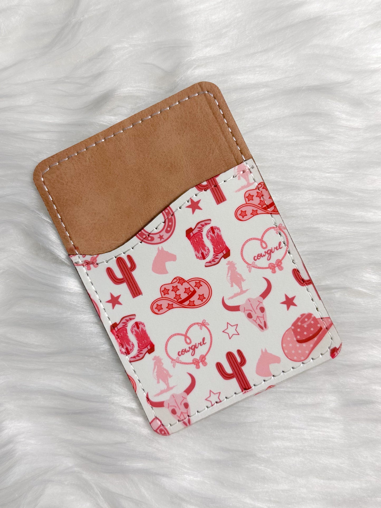 Stylish & Secure Adhesive Phone Wallets - Multiple Designs Available!