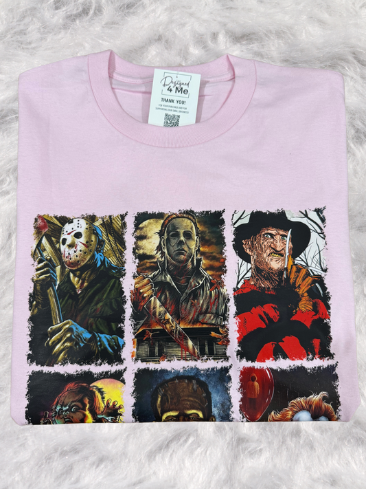 Girly Horror Icons T-Shirt